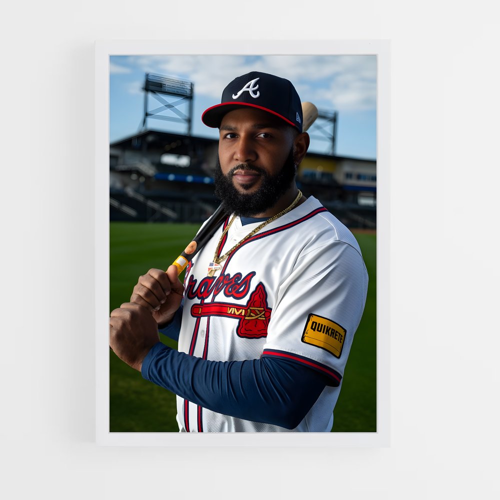 Poster Swing de la Victoire – affiche Baseball (vue 3)